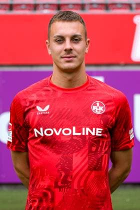 Filip Kaloc 1 FC Kaiserslautern, 26 , GER, 1 FC Kaiserslautern, 2 Bundesliga, Portraettermin 2024 2025, 25 07 2024 GER, 1 FC Kaiserslautern, 2 Bundesliga, Portraettermin 2024 2025, 25 07 2024 Kaiserslautern Copyright: xEibner-Pressefoto FlorianxWieganx EP_FWD