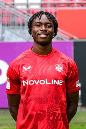 Dickson Abiama 1 FC Kaiserslautern, 40 , GER, 1 FC Kaiserslautern, 2 Bundesliga, Portraettermin 2024 2025, 25 07 2024 GER, 1 FC Kaiserslautern, 2 Bundesliga, Portraettermin 2024 2025, 25 07 2024 Kaiserslautern Copyright: xEibner-Pressefoto FlorianxWieganx EP_FWD
