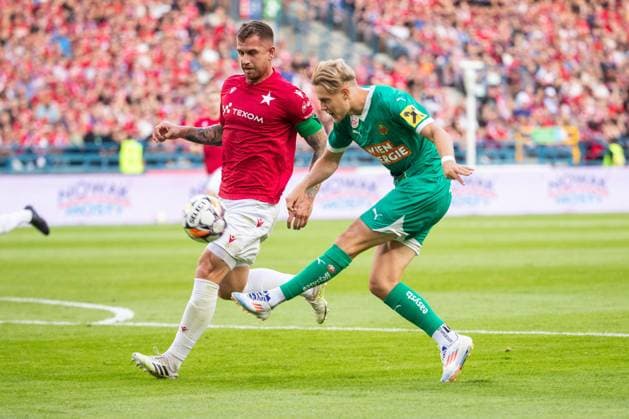 Football, EL-Quali, Wisla Krakow - Rapid Vienna