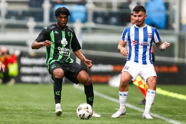 Kilmarnock FC v Cercle Brugge - UEFA Europa League KILMARNOCK, SCOTLAND - JULY 25 : Abu Francis midfielder of Cercle Brugge during the UEFA Europa League second qualifying round first leg match between Kilmarnock FC and Cercle Brugge on July 25, 2024 in Kilmarnock, Scotland, 25 07 2024  Copyright: xTomasxSiskx