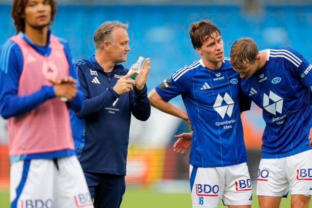 UEFA Europa League Qualification 2nd Round Molde Silkeborg Molde 20240725 Molde celebrates after winning the Europa League qualifier between Molde and Silkeborg at Aker Stadion Photo Svein Ove Ekornesvag NTB Molde Norway EDITORIAL USE ONLY RESTRICTED USE FOR BETTING COMPANIES  Copyright: xSveinxOvexEkornesvagx xNTBx