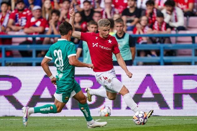 25.07.2024 KRAKOW UL. REYMONTA ( POLAND ) PILKA NOZNA ( FOOTBALL ) LIGA EUROPY UEFA ( UEFA EUROPA LEAGUE ) - 2. RUNDA ELIMINACJI ( SECOND QUALIFYING ROUND ) MECZ WISLA KRAKOW - RAPID WIEDEN ( GAME RAPID WIEN ) NZ RAFAL MIKULEC FOTO BORYS GOGULSKI CYFRASPORT NEWSPIX.PL --- Newspix.pl  20240725_CSBG_0053