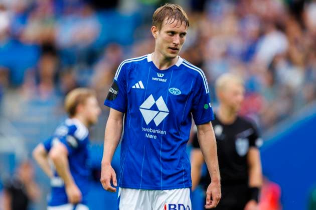 UEFA Europa League Qualification 2nd Round Molde Silkeborg 3 1 Molde 20240725 Moldes Valdemar Lund during the Europa League qualifying football match between Molde and Silkeborg at Aker Stadion Photo Svein Ove Ekornesvag NTB Molde Norway EDITORIAL USE ONLY RESTRICTED USE FOR BETTING COMPANIES  Copyright: xSveinxOvexEkornesvagx xNTBx