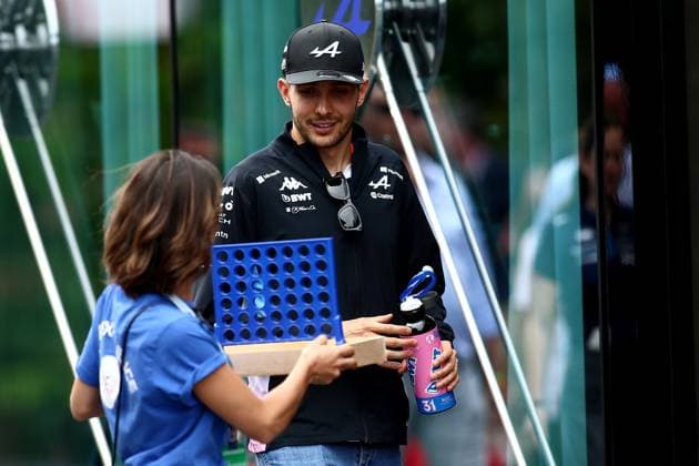 25 07 2024, xsvx, Motorsport FIA Formula 1, Belgian Grand Prix 2024 emspor, v l Esteban Ocon BWT Alpine F1 Team starting number 31 FIA REGULATIONS PROHIBIT ANY USE OF PHOTOGRAPHS as IMAGE SEQUENCES and or QUASI VIDEO Spa