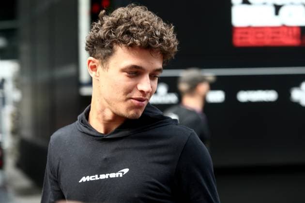 25 07 2024, xsvx, Motorsport FIA Formula 1, Belgian Grand Prix 2024 emspor, v l Lando Norris McLaren starting number 04 FIA REGULATIONS PROHIBIT ANY USE OF PHOTOGRAPHS as IMAGE SEQUENCES and or QUASI VIDEO Spa