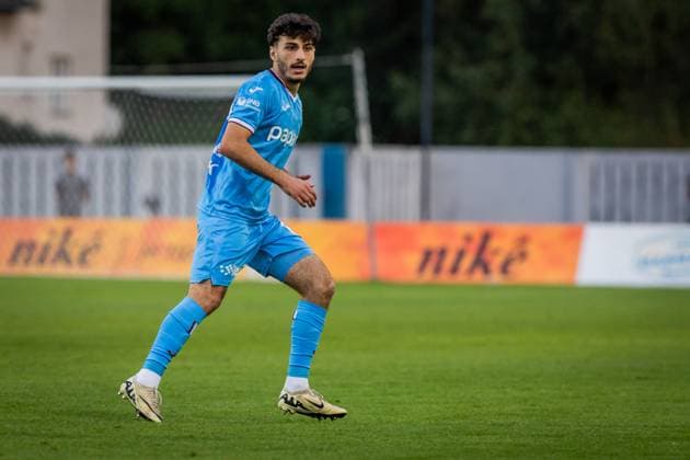 RUZOMBEROK - TRABZONSPOR UEFA EUROPA LEAGUE Cihan Canak of Trabzonspor during the 1st leg of Second qualifying round of the UEFA Europa League football match between MFK Ruzomberok and Trabzonspor. Ruzomberok, Slovakia, July 25, 2024. PUBLICATION NOT IN SLOVAKIA Ruzomberok Copyright: xBranislavxRackox 080A4794