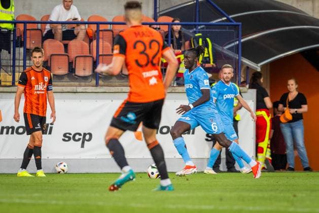 RUZOMBEROK - TRABZONSPOR UEFA EUROPA LEAGUE Batista Mendy of Trabzonspor during the 1st leg of Second qualifying round of the UEFA Europa League football match between MFK Ruzomberok and Trabzonspor. Ruzomberok, Slovakia, July 25, 2024. PUBLICATION NOT IN SLOVAKIA Ruzomberok Copyright: xBranislavxRackox 080A4839