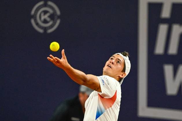 TENNIS - ATP, Tennis Herren Generali Open 2024 KITZBUEHEL,AUSTRIA,25.JUL.24 - TENNIS - ATP World Tour, Generali Open. Image shows Sebastian Baez (ARG).  GEPAxpictures xDanielxSchoenherr