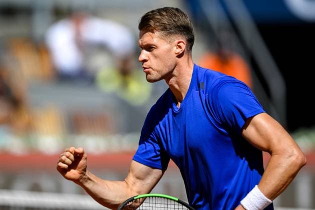 TENNIS - ATP, Tennis Herren Generali Open 2024 KITZBUEHEL,AUSTRIA,26.JUL.24 - TENNIS - ATP World Tour, Generali Open. Image shows Hendrik Jebens (GER).  GEPAxpictures xDanielxSchoenherr