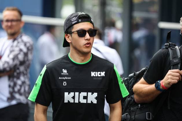ZHOU Guanyu (chi), Stake F1 Team Kick Sauber C44, portrait during the Formula 1 Rolex Belgian Grand Prix 2024, 14th round of the 2024 Formula One World Championship, WM, Weltmeisterschaft from July 26 to 28, 2024 on the Circuit de Spa-Francorchamps, in Stavelot, Belgium - F1 - BELGIAN GRAND PRIX 2024 DPPI Panoramic  240726_R14_BELGIO_DP_AV6_9066