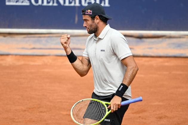 TENNIS - ATP, Tennis Herren Generali Open 2024 KITZBUEHEL,AUSTRIA,26.JUL.24 - TENNIS - ATP World Tour, Generali Open. Image shows Matteo Berrettini (ITA).  GEPAxpictures xDanielxSchoenherr