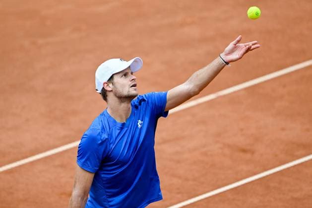 TENNIS - ATP, Tennis Herren Generali Open 2024 KITZBUEHEL,AUSTRIA,26.JUL.24 - TENNIS - ATP World Tour, Generali Open. Image shows Yannick Hanfmann (GER).  GEPAxpictures xDanielxSchoenherr