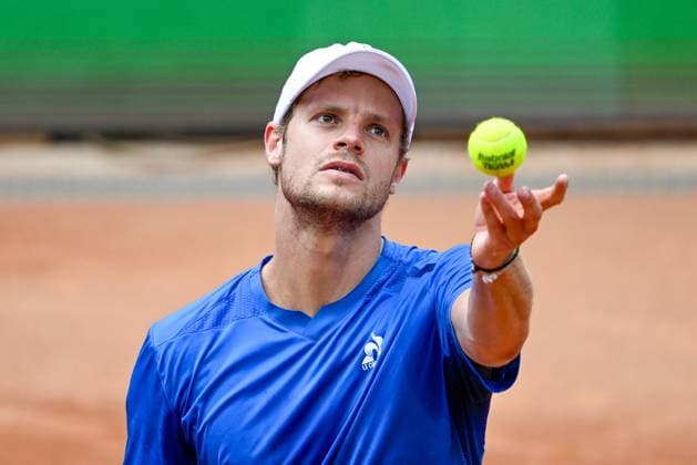 TENNIS - ATP, Tennis Herren Generali Open 2024 KITZBUEHEL,AUSTRIA,26.JUL.24 - TENNIS - ATP World Tour, Generali Open. Image shows Yannick Hanfmann (GER).  GEPAxpictures xDanielxSchoenherr