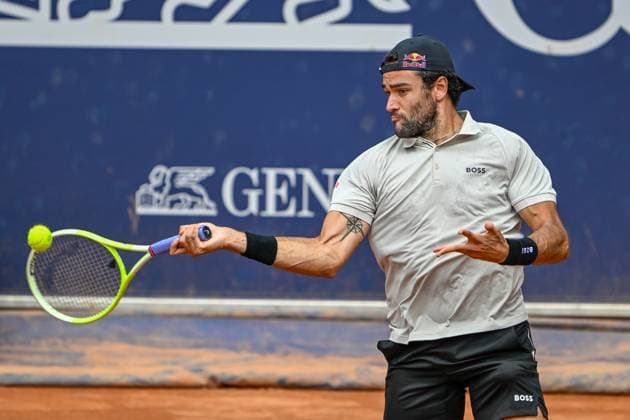 TENNIS - ATP, Tennis Herren Generali Open 2024 KITZBUEHEL,AUSTRIA,26.JUL.24 - TENNIS - ATP World Tour, Generali Open. Image shows Matteo Berrettini (ITA).  GEPAxpictures xDanielxSchoenherr