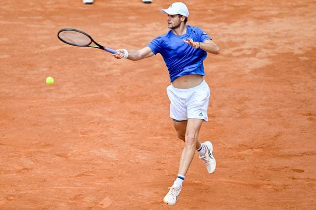 TENNIS - ATP, Tennis Herren Generali Open 2024 KITZBUEHEL,AUSTRIA,26.JUL.24 - TENNIS - ATP World Tour, Generali Open. Image shows Yannick Hanfmann (GER).  GEPAxpictures xDanielxSchoenherr