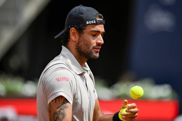 TENNIS - ATP, Tennis Herren Generali Open 2024 KITZBUEHEL,AUSTRIA,26.JUL.24 - TENNIS - ATP World Tour, Generali Open. Image shows Matteo Berrettini (ITA).  GEPAxpictures xDanielxSchoenherr