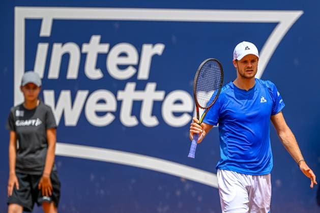 TENNIS - ATP, Tennis Herren Generali Open 2024 KITZBUEHEL,AUSTRIA,26.JUL.24 - TENNIS - ATP World Tour, Generali Open. Image shows Yannick Hanfmann (GER).  GEPAxpictures xDanielxSchoenherr