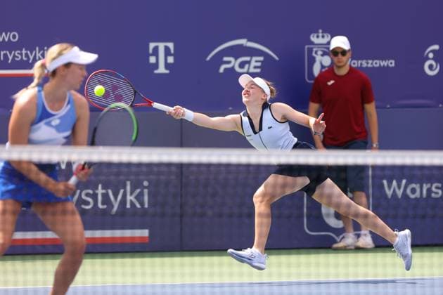 WARSZAWA 26.07.2024 TURNIEJ WTA, Tennis Damen 125 POLISH OPEN --- TENNIS TOURNAMENT WTA 125 POLISH OPEN IN WARSAW CELINE NAEF FOT. ANNA KLEPACZKO FOTOPYK NEWSPIX.PL --- Newspix.pl  240726LUM006