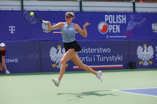 WARSZAWA 26.07.2024 TURNIEJ WTA, Tennis Damen 125 POLISH OPEN --- TENNIS TOURNAMENT WTA 125 POLISH OPEN IN WARSAW MARTYNA KUBKA FOT. ANNA KLEPACZKO FOTOPYK NEWSPIX.PL --- Newspix.pl  240726LUM018