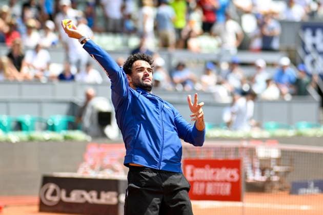 TENNIS - ATP, Tennis Herren Generali Open 2024 KITZBUEHEL,AUSTRIA,26.JUL.24 - TENNIS - ATP World Tour, Generali Open. Image shows Matteo Berrettini (ITA).  GEPAxpictures xDanielxSchoenherr