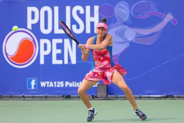 WARSZAWA 26.07.2024 TURNIEJ WTA, Tennis Damen 125 POLISH OPEN --- TENNIS TOURNAMENT WTA 125 POLISH OPEN IN WARSAW LEONIE KUNG FOT. ANNA KLEPACZKO FOTOPYK NEWSPIX.PL --- Newspix.pl  240726LUM058