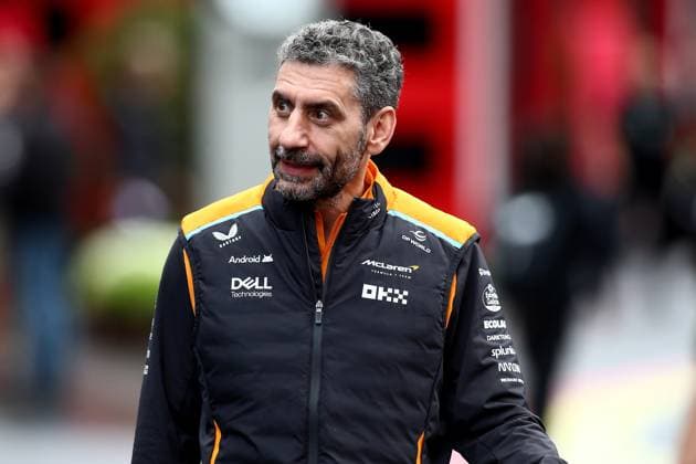 26 07 2024, xsvx, Motorsport FIA Formula 1, Belgian Grand Prix 2024 emspor, v l Team Principal Andrea Stella McLaren F1 Team DFL DFB REGULATIONS PROHIBIT ANY USE OF PHOTOGRAPHS as IMAGE SEQUENCES and or QUASI VIDEO Spa
