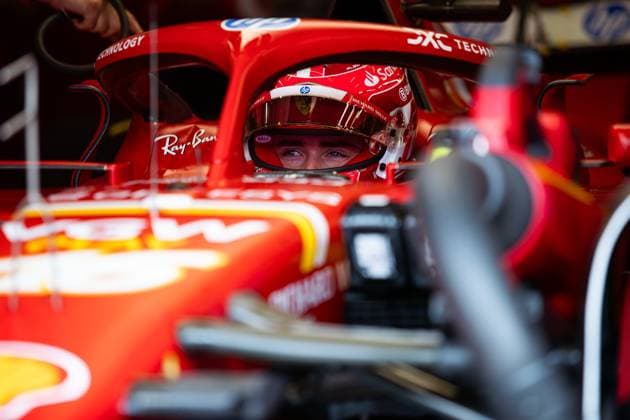 LECLERC Charles (mco), Scuderia Ferrari SF-24, portrait during the Formula 1 Rolex Belgian Grand Prix 2024, 14th round of the 2024 Formula One World Championship, WM, Weltmeisterschaft from July 26 to 28, 2024 on the Circuit de Spa-Francorchamps, in Stavelot, Belgium - F1 - BELGIAN GRAND PRIX 2024 DPPI Panoramic  240726_R14_BELGIO_DP__F_10306.CR2 -Aprimorado-NR