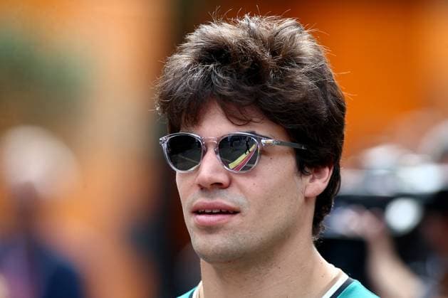 26 07 2024, xsvx, Motorsport FIA Formula 1, Belgian Grand Prix 2024 emspor, v l Lance Stroll Aston Martin starting number 18 DFL DFB REGULATIONS PROHIBIT ANY USE OF PHOTOGRAPHS as IMAGE SEQUENCES and or QUASI VIDEO Spa
