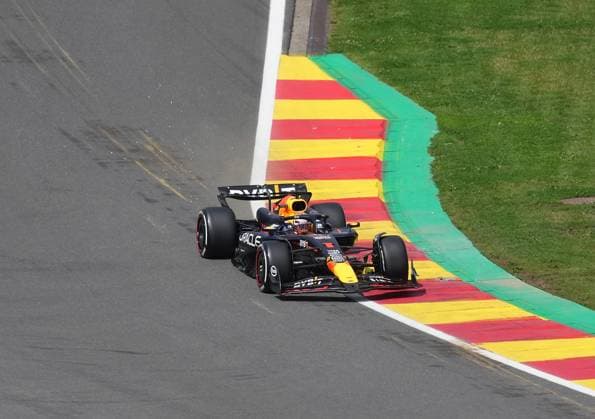 Formula 1 Rolex Belgian Grand Prix 2024 26 07 2024, Circuit de Spa Francorchamps, Spa Francorchhamps, Formula 1 Rolex Belgian Grand Prix 2024 , pictured Max Verstappen NLD , Oracle Red Bull Racing nordphotoxGmbHx xBratic nph00250