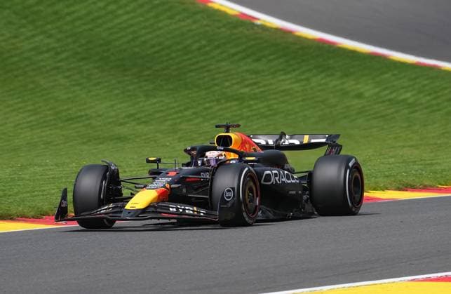 Formula 1 Rolex Belgian Grand Prix 2024 26 07 2024, Circuit de Spa Francorchamps, Spa Francorchhamps, Formula 1 Rolex Belgian Grand Prix 2024 , pictured Max Verstappen NLD , Oracle Red Bull Racing nordphotoxGmbHx xBratic nph00250