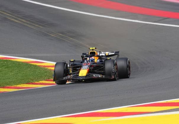 Formula 1 Rolex Belgian Grand Prix 2024 26 07 2024, Circuit de Spa Francorchamps, Spa Francorchhamps, Formula 1 Rolex Belgian Grand Prix 2024 , pictured Sergio Perez MEX , Oracle Red Bull Racing nordphotoxGmbHx xBratic nph00250