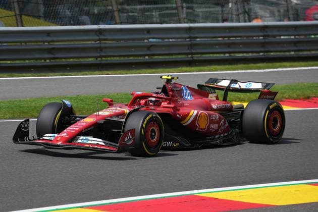 Formula 1 Rolex Belgian Grand Prix 2024 26 07 2024, Circuit de Spa Francorchamps, Spa Francorchhamps, Formula 1 Rolex Belgian Grand Prix 2024 , in the picture Carlos Sainz Jr ESP , Scuderia Ferrari HP nordphotoxGmbHx xBratic nph00250
