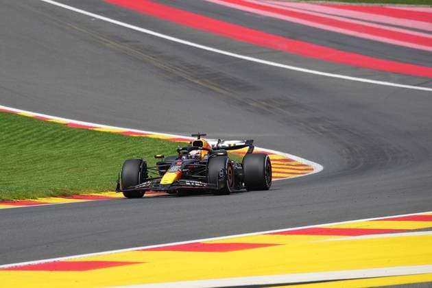 Formula 1 Rolex Belgian Grand Prix 2024 26 07 2024, Circuit de Spa Francorchamps, Spa Francorchhamps, Formula 1 Rolex Belgian Grand Prix 2024 , pictured Max Verstappen NLD , Oracle Red Bull Racing nordphotoxGmbHx xBratic nph00250