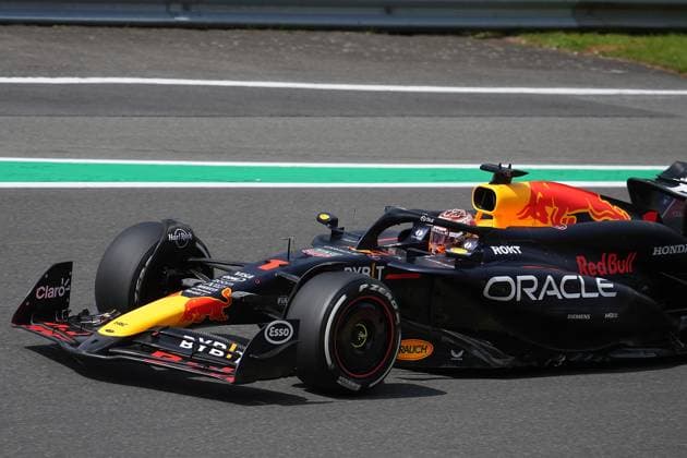 Formula 1 Rolex Belgian Grand Prix 2024 26 07 2024, Circuit de Spa Francorchamps, Spa Francorchhamps, Formula 1 Rolex Belgian Grand Prix 2024 , pictured Max Verstappen NLD , Oracle Red Bull Racing nordphotoxGmbHx xBratic nph00250