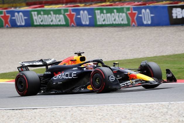 Stavelot, Belgium July 26 28, 2024 FIA Formula 1 World Championship Grand Prix Belgium Circuit de Spa Francorchamps 2024 In the picture Max Verstappen NLD Circuit de Spa Francorchamps Copyright: xFotostandx xHorstxBernhardtx