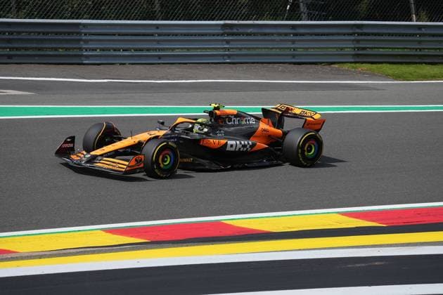 26 07 2024, Circuit de Spa Francorchamps, Spa Francorchhamps, Formula 1 Rolex Belgian Grand Prix 2024 , in the picture Lando Norris GBR , McLaren F1 Team Defodi 506 20240726 hbr 2006 Defodi-506