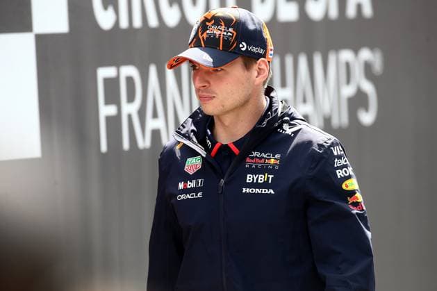 26 07 2024, xsvx, Motorsport FIA Formula 1, Belgian Grand Prix 2024 emspor, v l Max Verstappen Oracle Red Bull Racing starting number 1 DFL DFB REGULATIONS PROHIBIT ANY USE OF PHOTOGRAPHS as IMAGE SEQUENCES and or QUASI VIDEO Spa