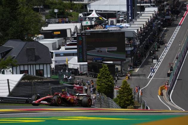 26 07 2024, Circuit de Spa Francorchamps, Spa Francorchhamps, Formula 1 Rolex Belgian Grand Prix 2024 , in the picture Carlos Sainz Jr ESP , Scuderia Ferrari HP Defodi 506 20240726 hbr 2595 Defodi-506