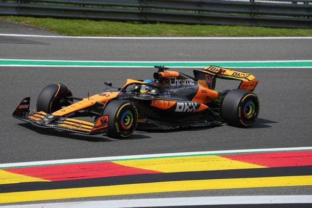 Formula 1 Rolex Belgian Grand Prix 2024 26 07 2024, Circuit de Spa Francorchamps, Spa Francorchhamps, Formula 1 Rolex Belgian Grand Prix 2024 , in the picture Oscar Piastri AUS , McLaren F1 Team nordphotoxGmbHx xBratic nph00250