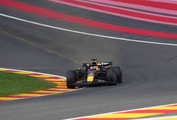 Formula 1 Rolex Belgian Grand Prix 2024 26 07 2024, Circuit de Spa Francorchamps, Spa Francorchhamps, Formula 1 Rolex Belgian Grand Prix 2024 , pictured Max Verstappen NLD , Oracle Red Bull Racing nordphotoxGmbHx xBratic nph00250