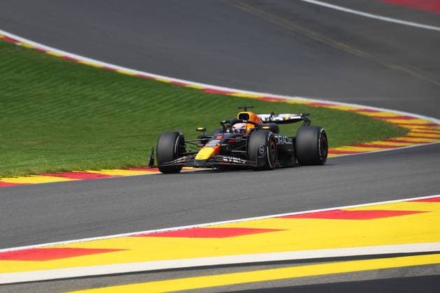 Formula 1 Rolex Belgian Grand Prix 2024 26 07 2024, Circuit de Spa Francorchamps, Spa Francorchhamps, Formula 1 Rolex Belgian Grand Prix 2024 , pictured Max Verstappen NLD , Oracle Red Bull Racing nordphotoxGmbHx xBratic nph00250