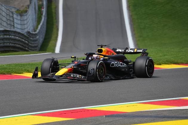 Formula 1 Rolex Belgian Grand Prix 2024 26 07 2024, Circuit de Spa Francorchamps, Spa Francorchhamps, Formula 1 Rolex Belgian Grand Prix 2024 , pictured Max Verstappen NLD , Oracle Red Bull Racing nordphotoxGmbHx xBratic nph00250