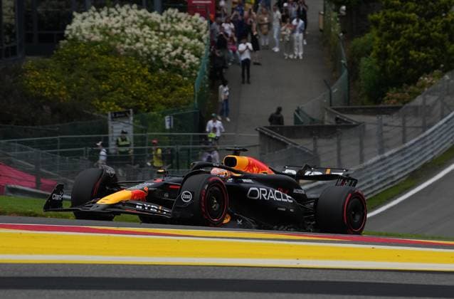 Formula 1 Rolex Belgian Grand Prix 2024 26 07 2024, Circuit de Spa Francorchamps, Spa Francorchhamps, Formula 1 Rolex Belgian Grand Prix 2024 , pictured Max Verstappen NLD , Oracle Red Bull Racing nordphotoxGmbHx xBratic nph00250