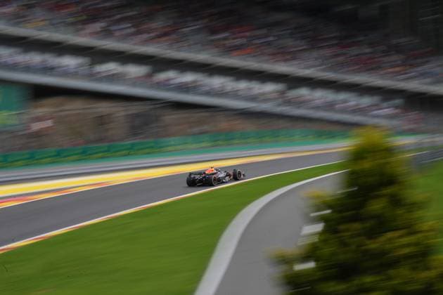 Formula 1 Rolex Belgian Grand Prix 2024 26 07 2024, Circuit de Spa Francorchamps, Spa Francorchhamps, Formula 1 Rolex Belgian Grand Prix 2024 , pictured Max Verstappen NLD , Oracle Red Bull Racing nordphotoxGmbHx xBratic nph00250