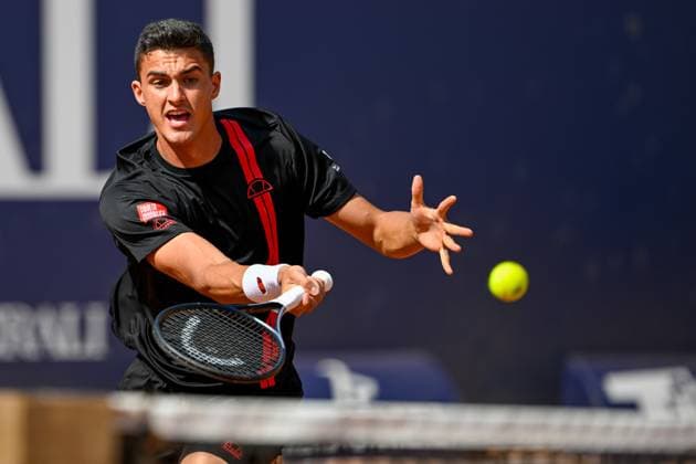 TENNIS - ATP, Tennis Herren Generali Open 2024 KITZBUEHEL,AUSTRIA,26.JUL.24 - TENNIS - ATP World Tour, Generali Open. Image shows Alexander Erler (AUT).  GEPAxpictures xDanielxSchoenherr