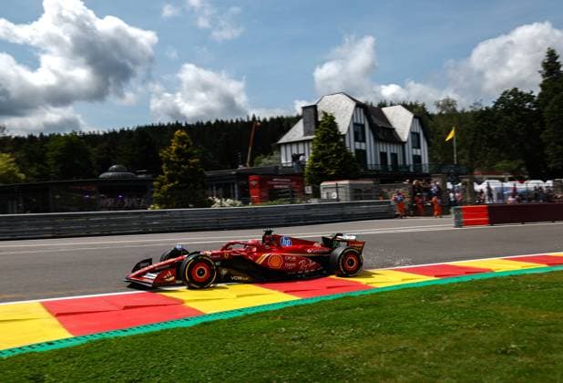 16 Charles Leclerc MCO, Scuderia Ferrari HP , F1 Grand Prix of Belgium at Circuit de Spa Francorchamps on July 26, 2024 in Spa Francorchamps, Belgium Photo by HOCH ZWEI Spa Francorchamps Belgium