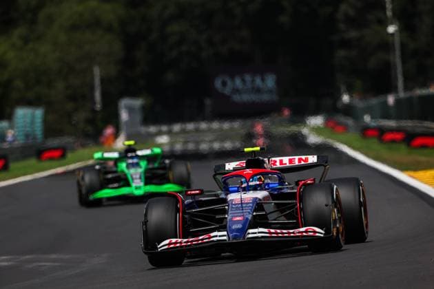 22 TSUNODA Yuki (jap), Visa Cash App RB F1 Team VCARB 01, action during the Formula 1 Rolex Belgian Grand Prix 2024, 14th round of the 2024 Formula One World Championship, WM, Weltmeisterschaft from July 26 to 28, 2024 on the Circuit de Spa-Francorchamps, in Stavelot, Belgium - F1 - BELGIAN GRAND PRIX 2024 DPPI Panoramic  240726_R14_BELGIO_DP_AV3_0023