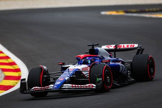 03 RICCIARDO Daniel (aus), Visa Cash App RB F1 Team VCARB 01, action during the Formula 1 Rolex Belgian Grand Prix 2024, 14th round of the 2024 Formula One World Championship, WM, Weltmeisterschaft from July 26 to 28, 2024 on the Circuit de Spa-Francorchamps, in Stavelot, Belgium - F1 - BELGIAN GRAND PRIX 2024 DPPI Panoramic  240726_R14_BELGIO_DP_AV3_0341