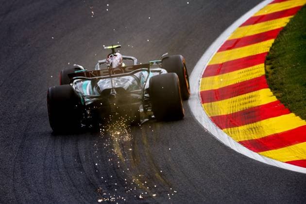 44 Lewis Hamilton GBR, Mercedes AMG Petronas F1 Team , F1 Grand Prix of Belgium at Circuit de Spa Francorchamps on July 26, 2024 in Spa Francorchamps, Belgium Photo by HOCH ZWEI Spa Francorchamps Belgium