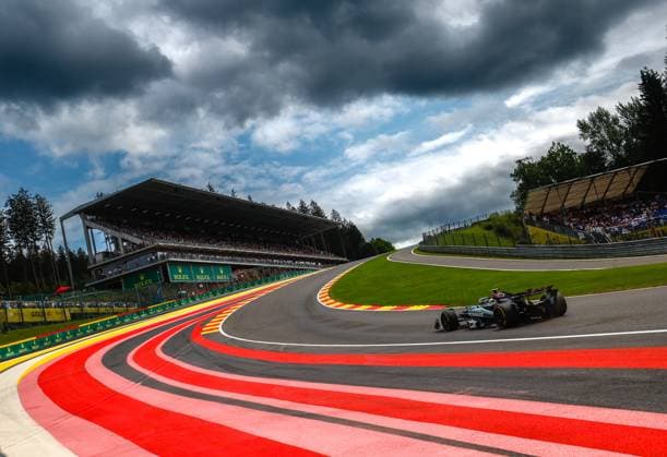 44 Lewis Hamilton GBR, Mercedes AMG Petronas F1 Team , F1 Grand Prix of Belgium at Circuit de Spa Francorchamps on July 26, 2024 in Spa Francorchamps, Belgium Photo by HOCH ZWEI Spa Francorchamps Belgium